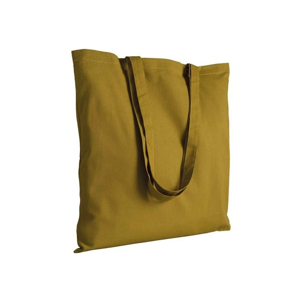 Shopper in cotone 220 g/m2, manici lunghi