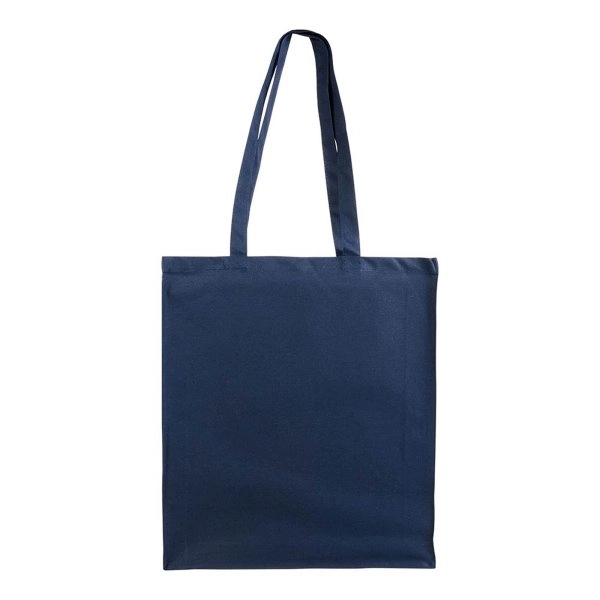 Immagine Shopper con soffietto in cotone 220 g/m2, manici lunghi