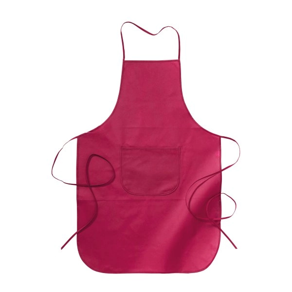 Grembiule lungo in TNT (80g/m2), con tasca frontale 60x90 cm