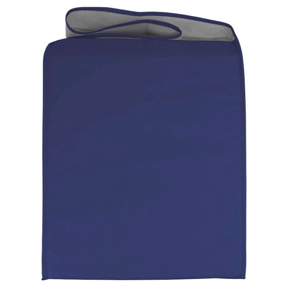 Immagine Shopper bicolore in TNT, tracolla e soffietto