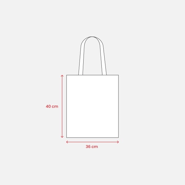 Immagine Shopper in TNT 70 g/m2 termosaldato, manici lunghi