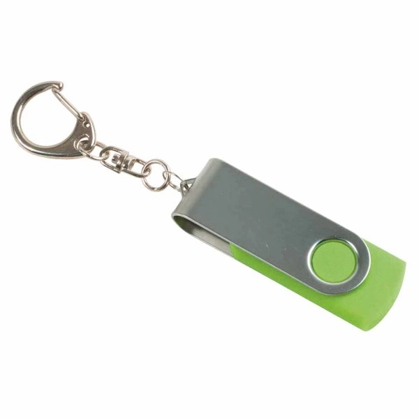 Chiavetta girevole USB 8Gb ABS gommata/Metallo Possibilità di import su richiesta