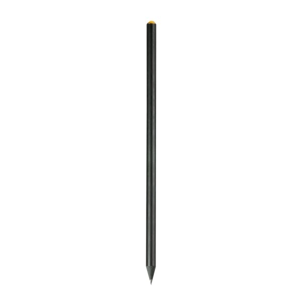 Immagine Matita in legno nera con mina in grafite, legno nero, a sezione cilindrica con strass