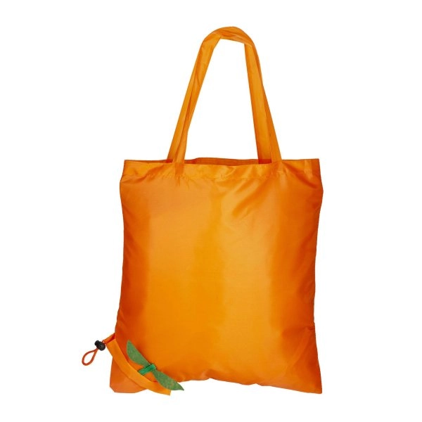 Immagine Shopper ripiegabile a forma di arancia, mora e limone in poliestere 190T