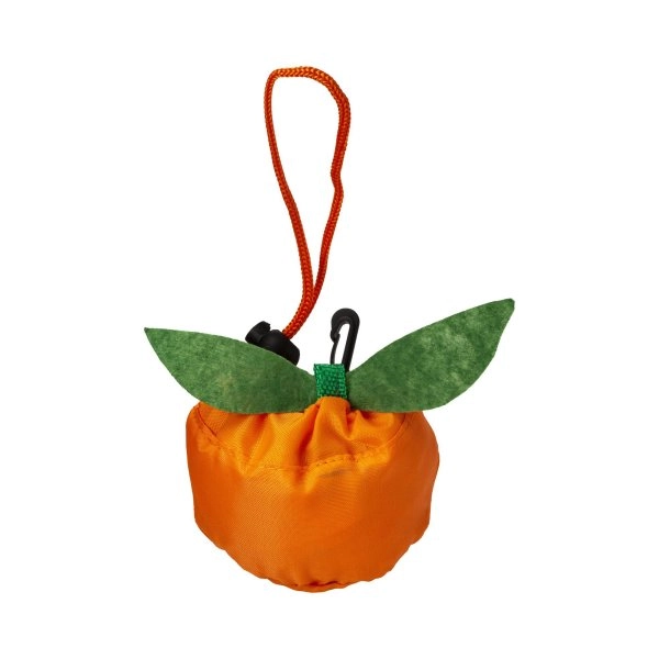 Immagine Shopper ripiegabile a forma di arancia, mora e limone in poliestere 190T