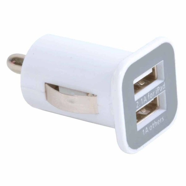 Immagine Micro caricabatterie USB da auto , con doppia porta USB