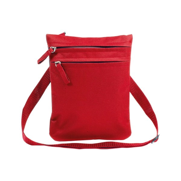 Immagine Borsello in poliestere 600D con 2 tasche e tracolla regolabile