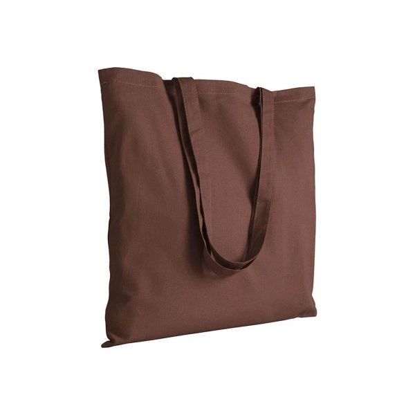 Immagine Shopper in cotone 130 g/m2, manici lunghi