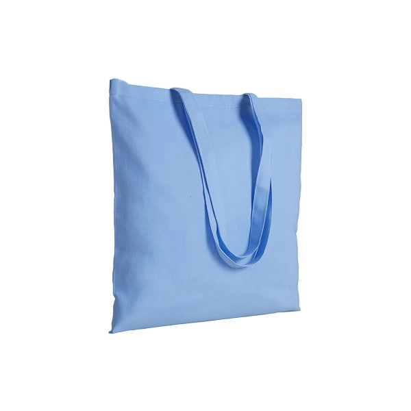 Immagine Shopper in cotone 130 g/m2, manici lunghi