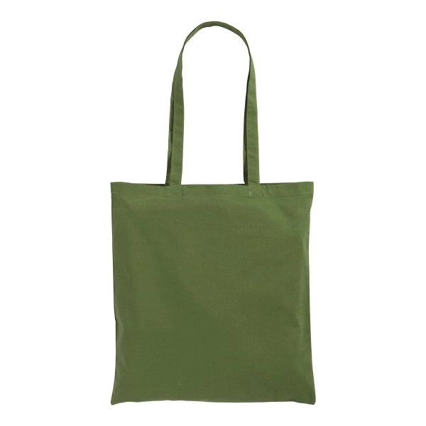 Immagine Shopper in cotone 130 g/m2, manici lunghi