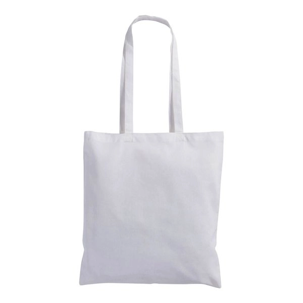 Immagine Shopper in cotone 130 g/m2, manici lunghi