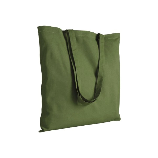 Immagine Shopper in cotone 130 g/m2, manici lunghi