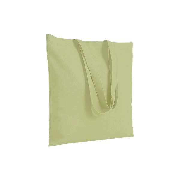 Immagine Shopper in cotone 130 g/m2, manici lunghi