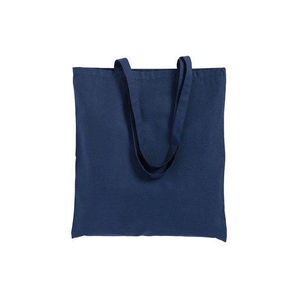 Immagine Shopper in cotone 130 g/m2, manici lunghi