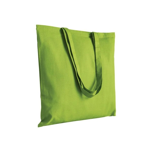 Immagine Shopper in cotone 130 g/m2, manici lunghi