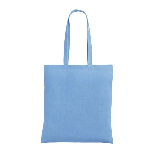 Immagine Shopper in cotone 130 g/m2, manici lunghi