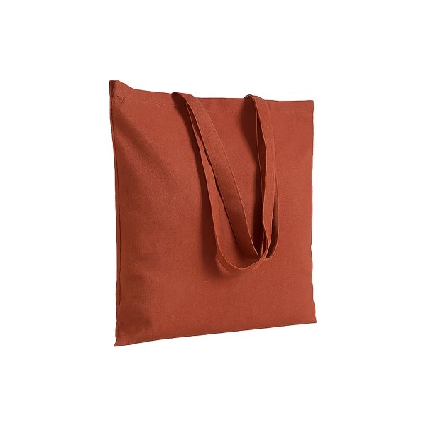 Immagine Shopper in cotone 130 g/m2, manici lunghi