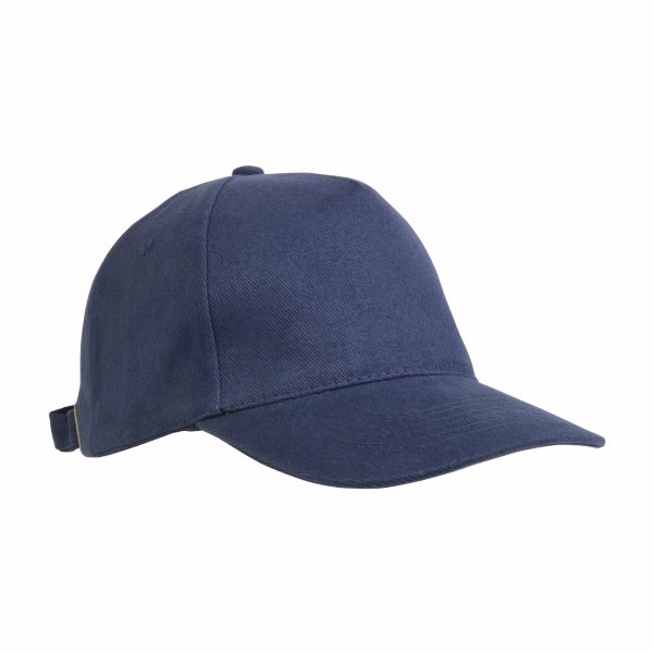 Cappellino in cotone pesante spazzolato, 5 pannelli