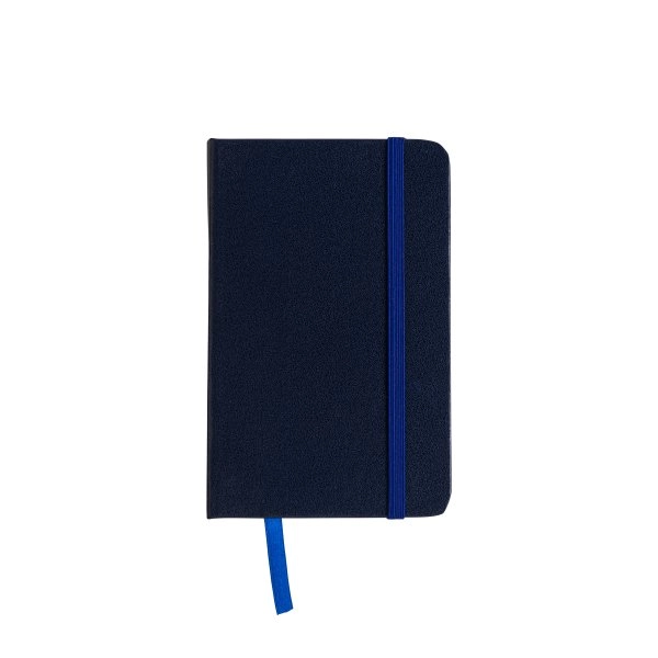 Immagine Quaderno in PVC con elastico colorato, fogli bianchi (80 pag.), segnalibro in raso