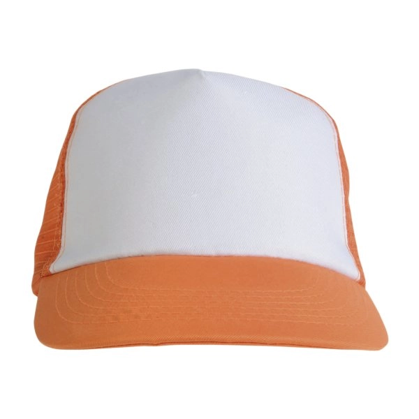 Immagine Cappellino in poliestere, 5 pannelli con calotta a rete
