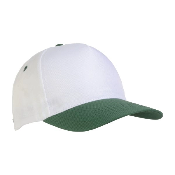 Immagine Cappellino in poliestere, 5 pannelli, regolazione a velcro