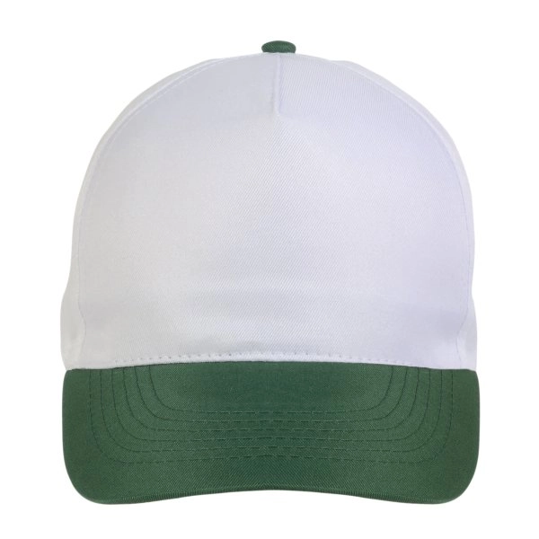 Immagine Cappellino in poliestere, 5 pannelli, regolazione a velcro
