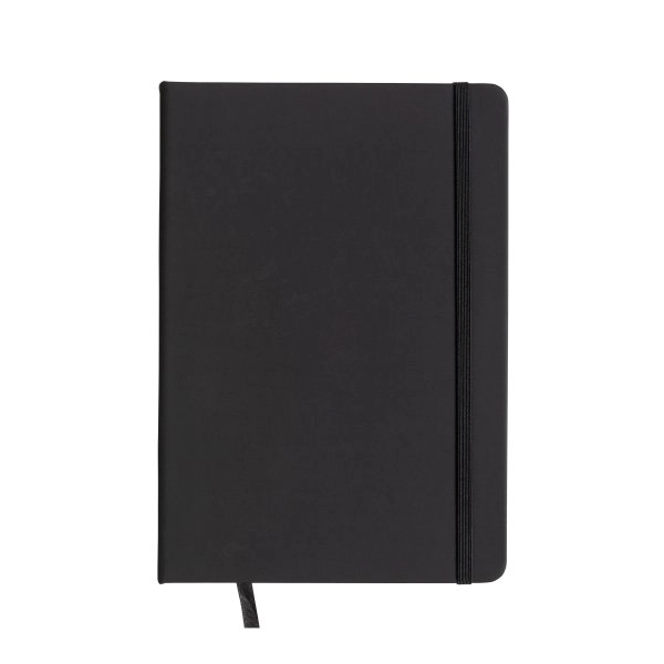 Immagine Quaderno in PU con elastico colorato, fogli a righe (80 pag.) colore avorio, segnalibro in