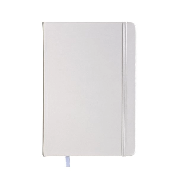 Immagine Quaderno in PU con elastico colorato, fogli a righe (80 pag.) colore avorio, segnalibro in