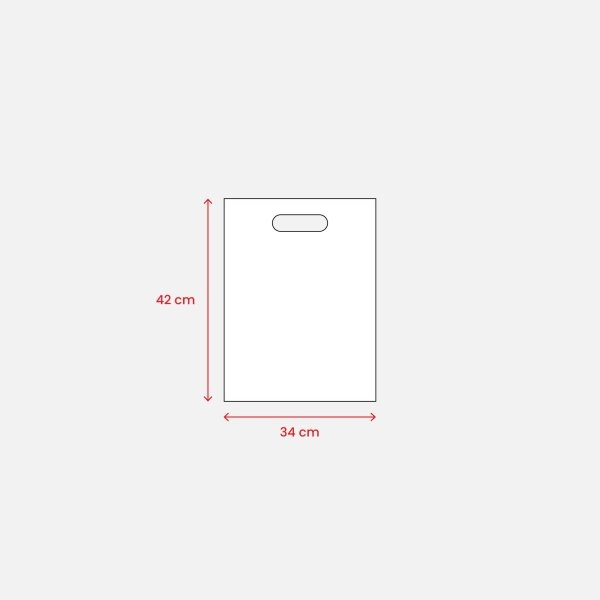 Immagine Shopper in TNT 80 g/m2 termosaldato