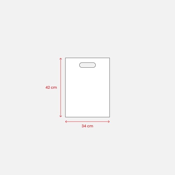 Immagine Shopper in TNT 80 g/m2 termosaldato
