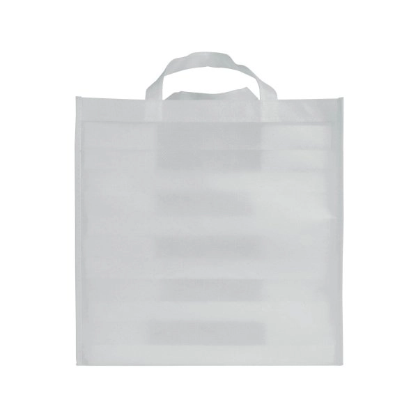 Immagine Shopper in formato cartone da pizza in TNT 80 g/m2