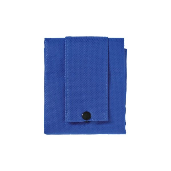 Immagine Shopper ripiegabile con soffietto in TNT 80 g/m2, manici corti