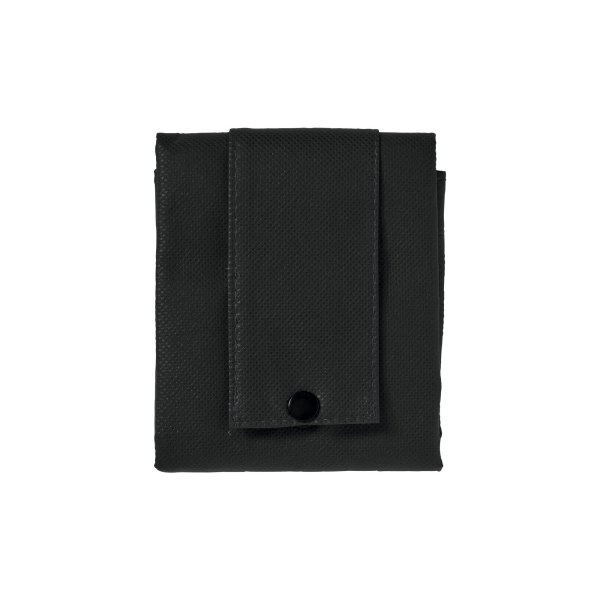 Immagine Shopper ripiegabile con soffietto in TNT 80 g/m2, manici corti