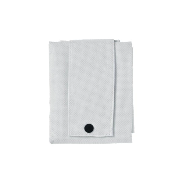 Immagine Shopper ripiegabile con soffietto in TNT 80 g/m2, manici corti