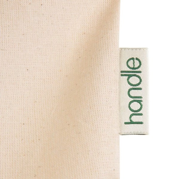 Immagine Shopper in cotone biologico 140 g/m2, manici lunghi