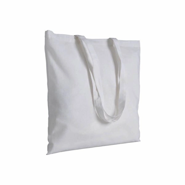 Immagine Shopper in cotone 180 g/m2, manici lunghi
