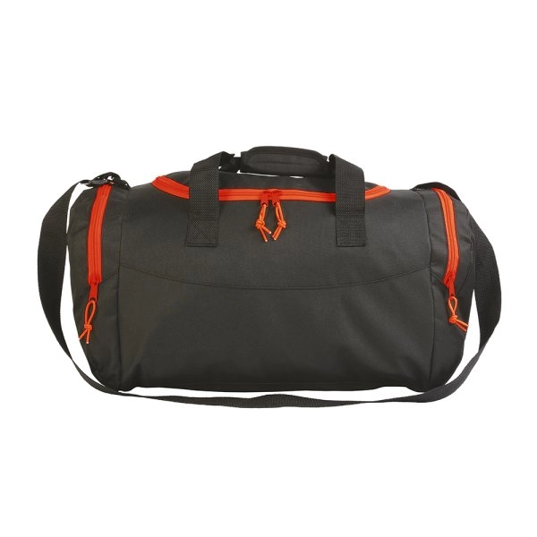 Immagine Borsone sport in polyester 600D con tasca porta scarpe