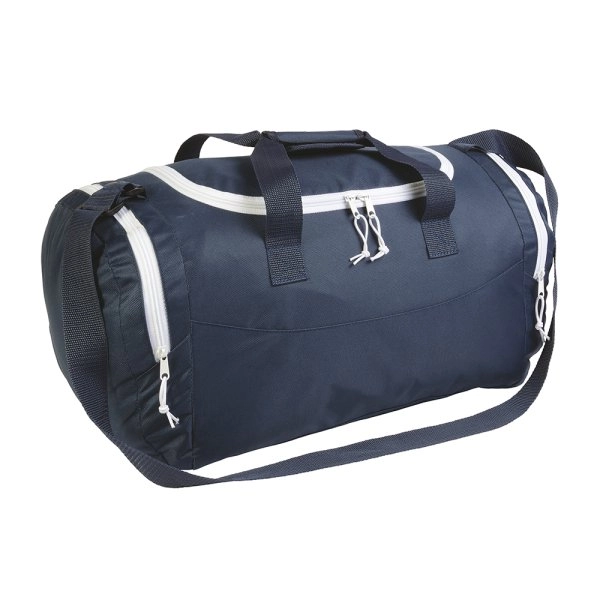 Immagine Borsone sport in polyester 600D con tasca porta scarpe