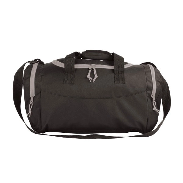 Immagine Borsone sport in polyester 600D con tasca porta scarpe