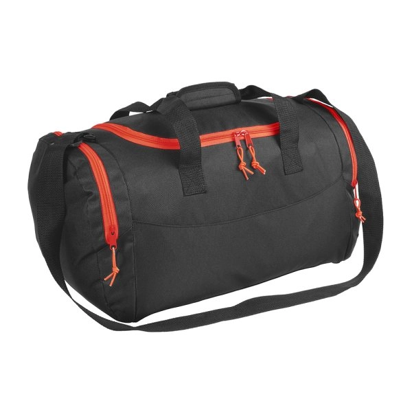 Immagine Borsone sport in polyester 600D con tasca porta scarpe