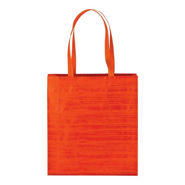 Immagine Shopper in TNT termosaldato con soffietto, manici 65 cm