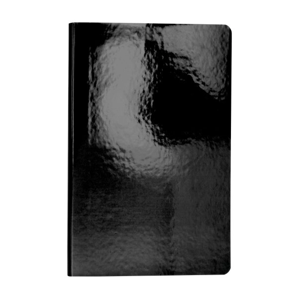 Immagine Quaderno in cartoncino effetto metallizzato, fogli a righe color avorio (64 pag.)
