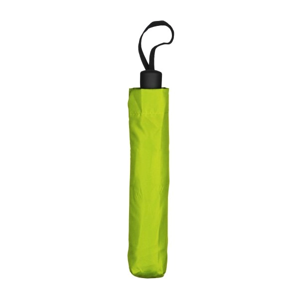 Immagine Mini ombrello apri-chiudi a pulsante in Polyester seta, inserito in guaina