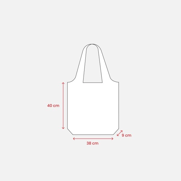 Immagine Shopper in RPET 210T ripiegabile