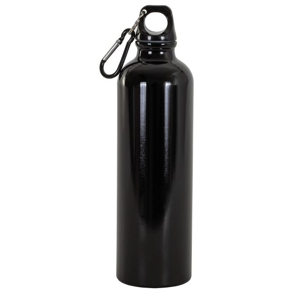Immagine Borraccia in alluminio con moschettone, 750 ml, no box
