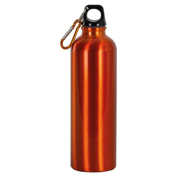 Immagine Borraccia in alluminio con moschettone, 750 ml, no box