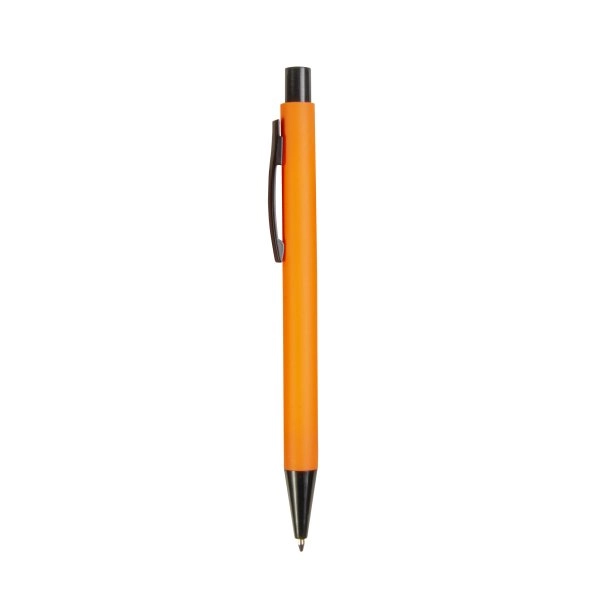 Immagine Penna a scatto in plastica con clip in metallo