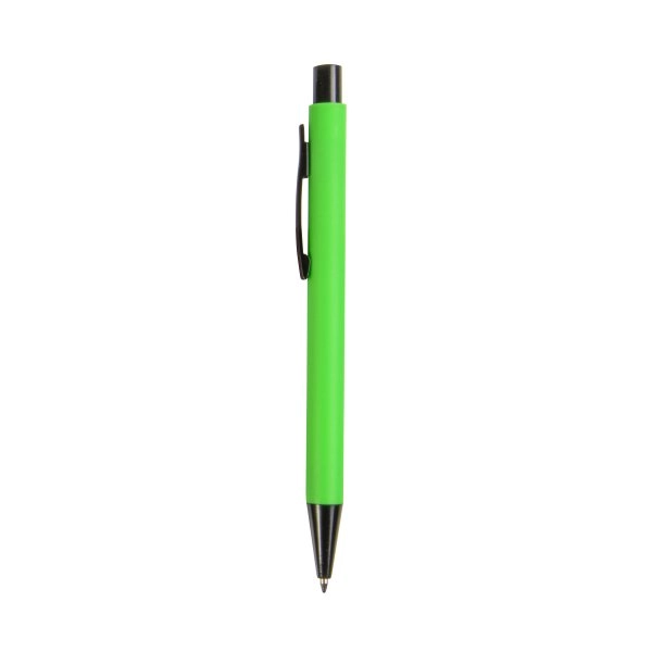 Immagine Penna a scatto in plastica con clip in metallo