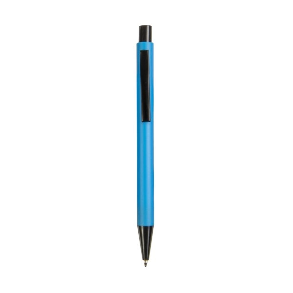 Immagine Penna a scatto in plastica con clip in metallo
