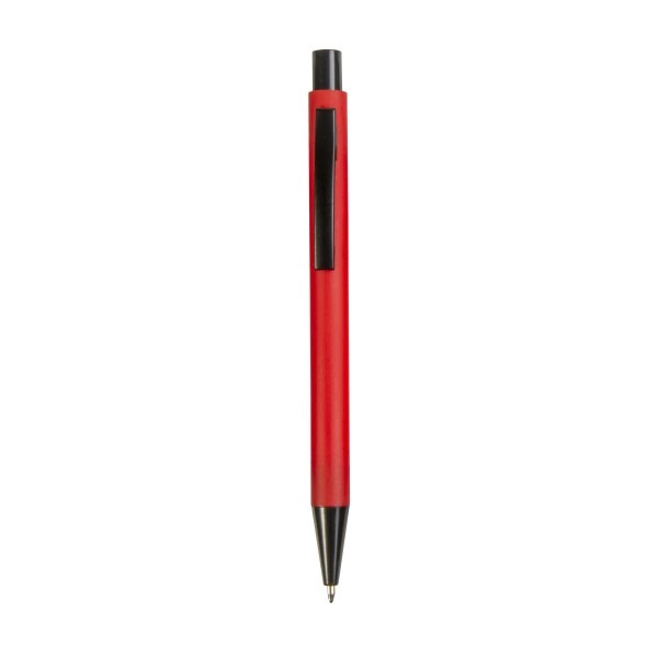 Immagine Penna a scatto in plastica con clip in metallo
